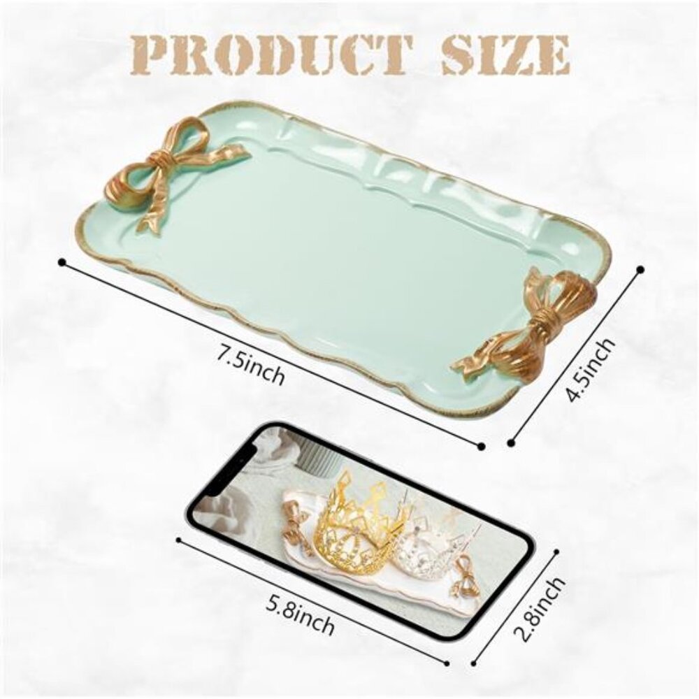 Vintage Decorative Tray Jewelry Tray - Picture 3 of 8